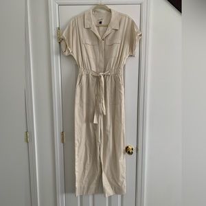 Universal Threads Target Cream Jumpsuit